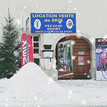 Pécoud Sport. location-vente de skis - MOUTHE