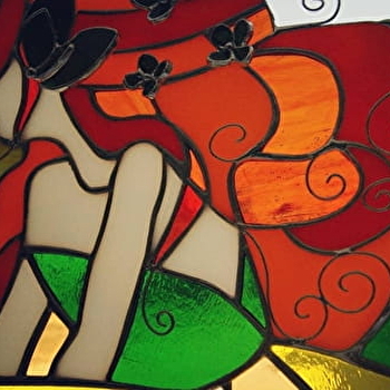 Sophie MD Vitraux - LES PREMIERS SAPINS