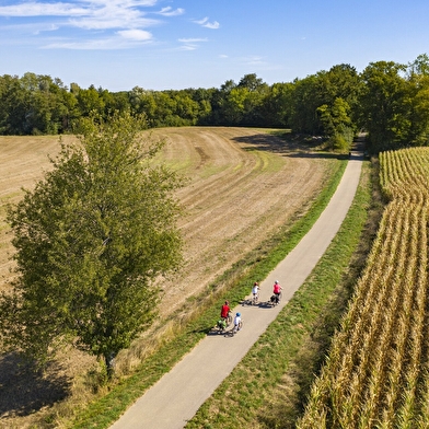 CycloRoute71 - Etape 4 de Louhans à Verdun-Ciel