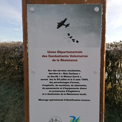 Lieu de parachutage - Seconde Guerre mondiale