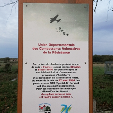 Lieu de parachutage - Seconde Guerre mondiale