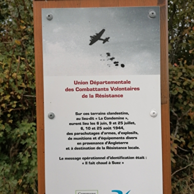 Lieu de parachutage - Seconde Guerre mondiale