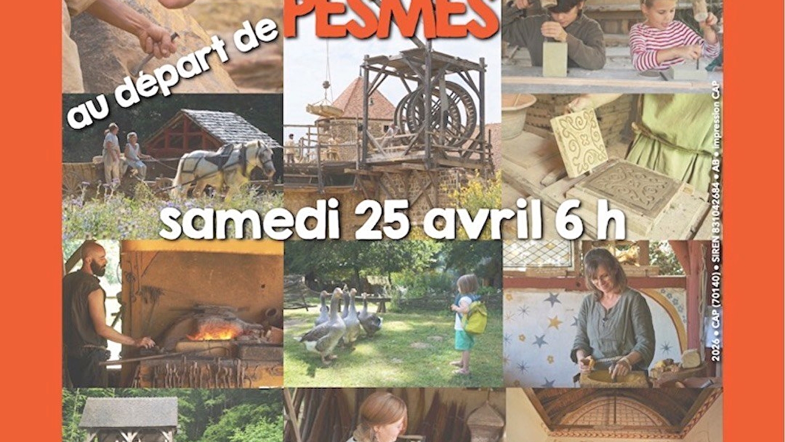 En route pour Guédelon