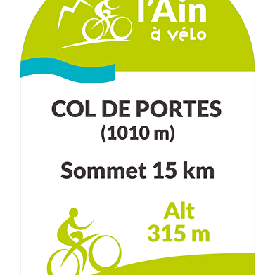 Col de Portes depuis Saint Rambert en Bugey