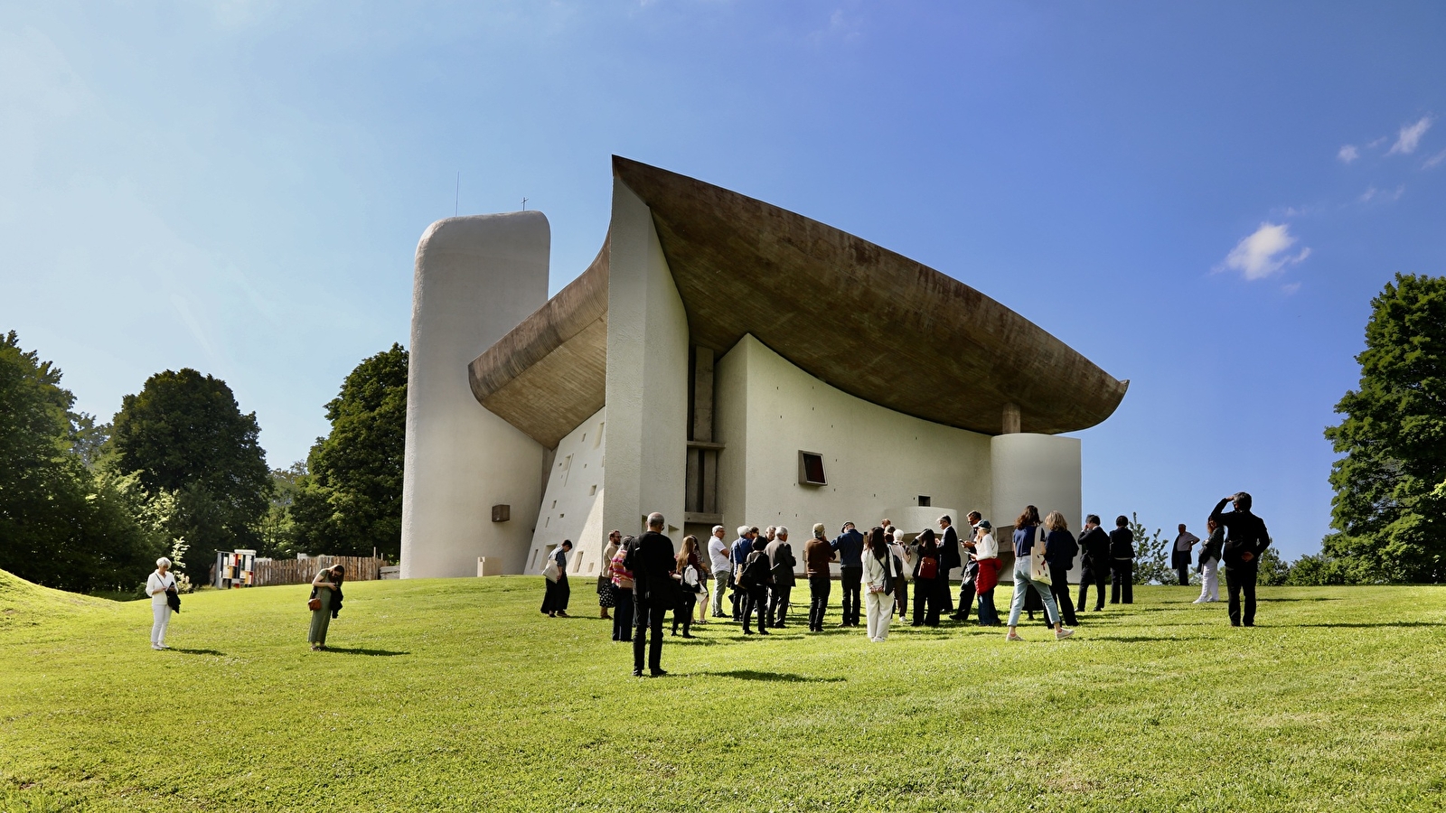 Visite guidée découverte de la Chapelle Le Corbusier, Ronchamp