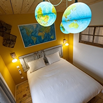 Le Gîte des Voyageurs - Chambre Voyage - ROUGEMONT