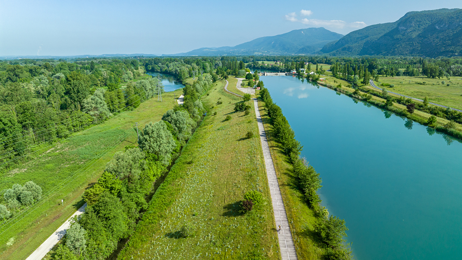 ViaRhôna - Etape 6 - Belley à Groslée par St-Genix-sur-Guiers