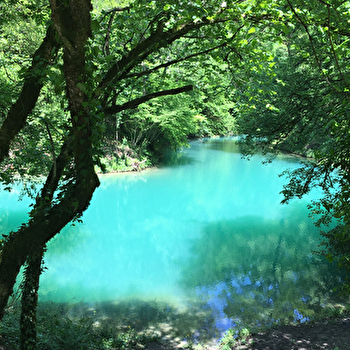 Randonnée à VTT : le lac Bleu - AMBERIEU-EN-BUGEY