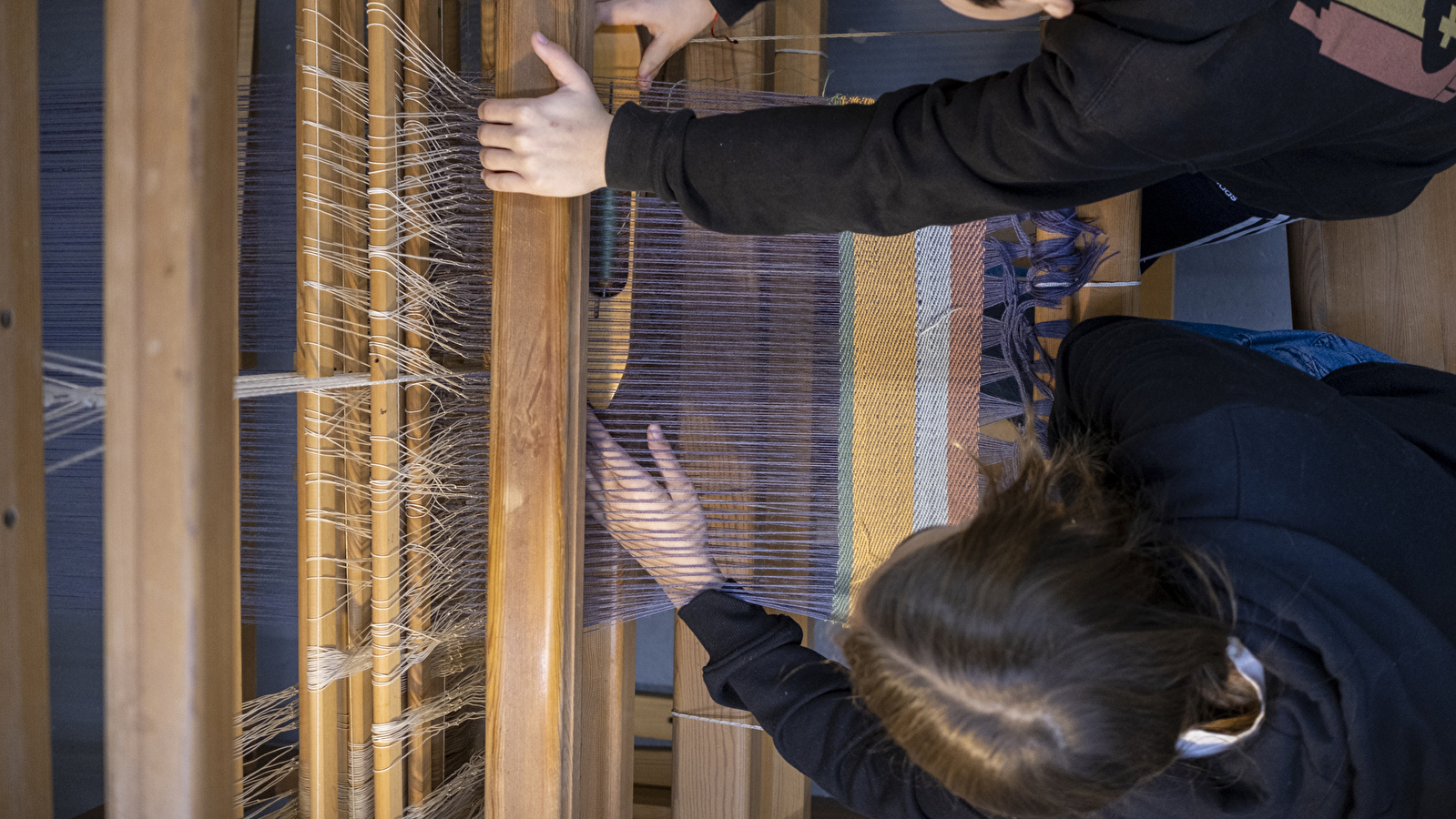 Atelier tissage en DUO adulte-enfant