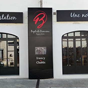 Une note de rouge cave Baptiste Bienvenu  - CHABLIS