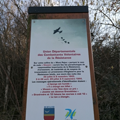 Lieu de parachutage - Seconde Guerre mondiale