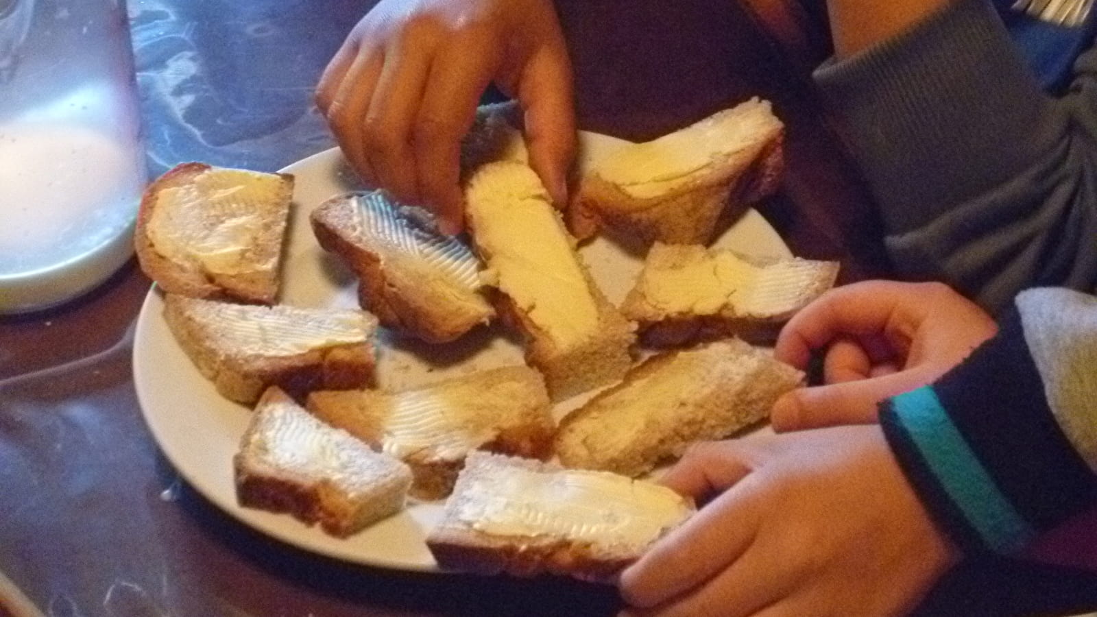 Atelier beurre à la Maison Michaud