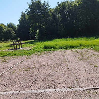 Aire de stationnement pour camping-cars