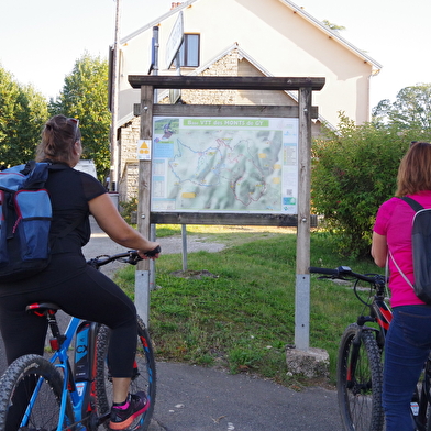 VTT dans les Monts de Gy : Circuit 56 'Le bois de Natoy'