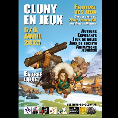 Festival de la BD de Cluny et Festival Cluny en Jeux - 28 ème édition