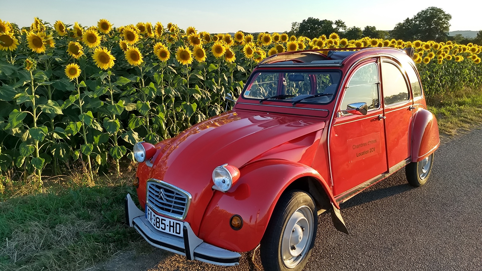 Location 2CV Etang de Baye