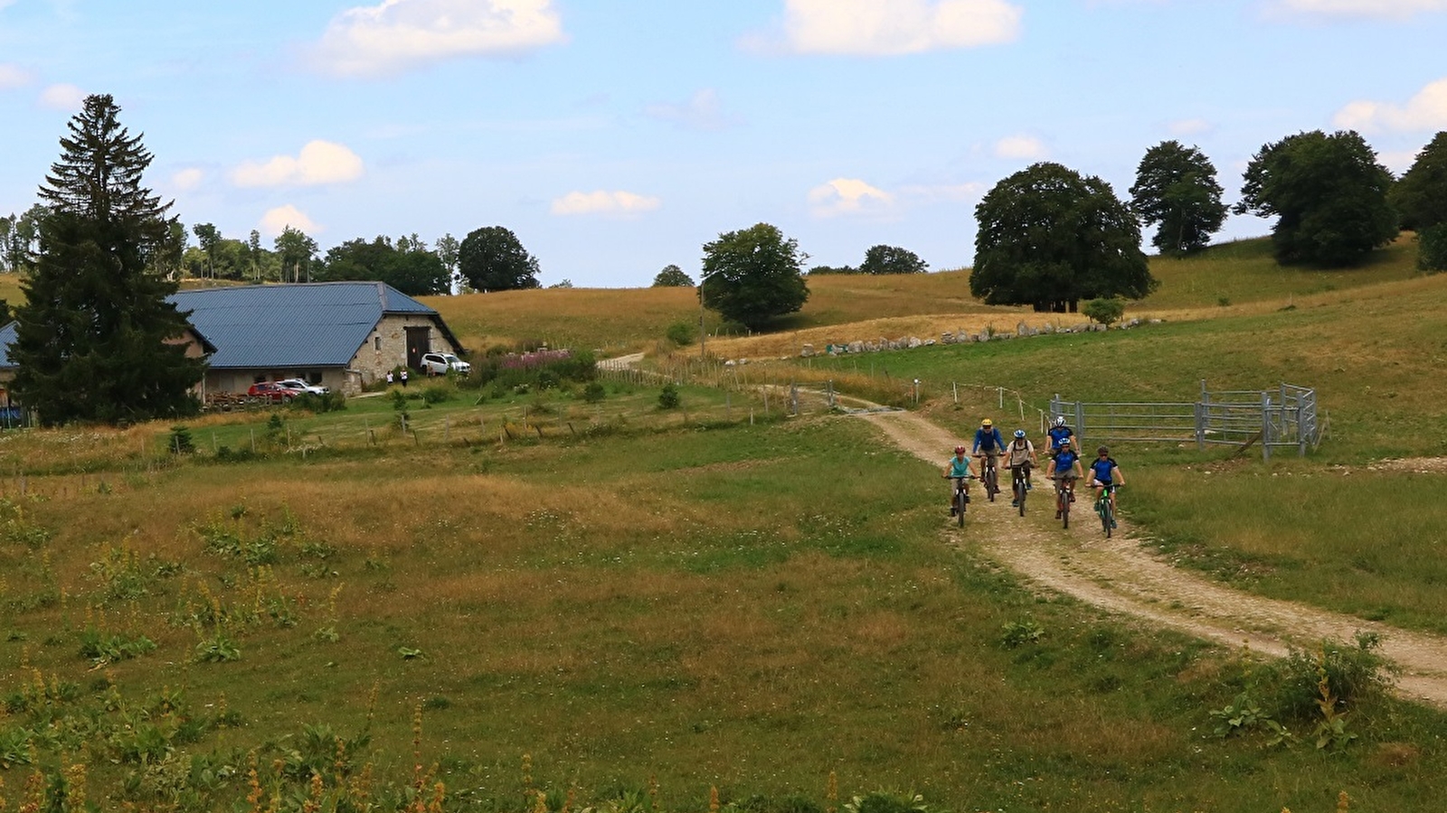 Parcours VTT 14 rouge - Retord - les balcons du Mont Blanc - Espace FFC Ain Forestière