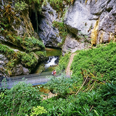 Le sentier des Gorges de l'Abîme