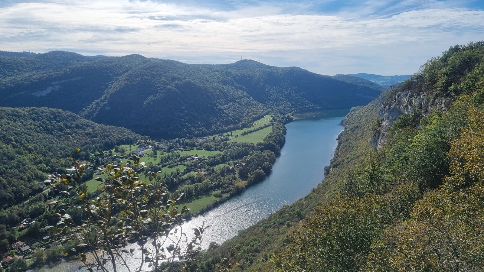 Falaise de Chatillon - Maquis de l'Ain, camp de Chalours
