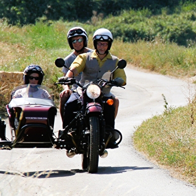RETRO-TOUR BOURGOGNE - EXCURSIONS EN SIDE CARS ENTRE MORVAN ET CHAROLAIS