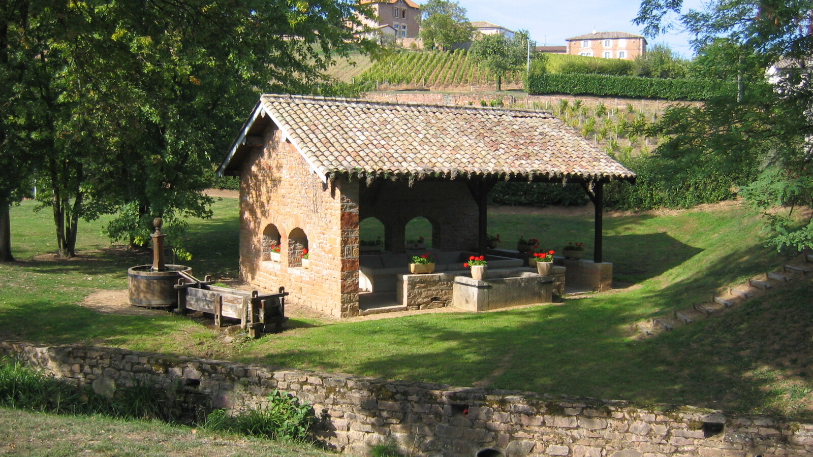 Lavoir et fontaine
