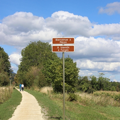 Voie verte : Farges - Péron