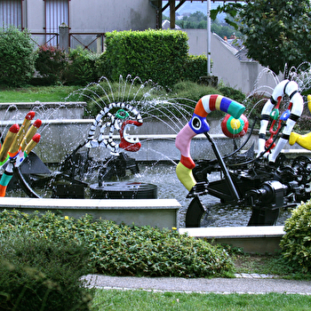 Fontaine Niki de Saint-Phalle - CHATEAU-CHINON (VILLE)