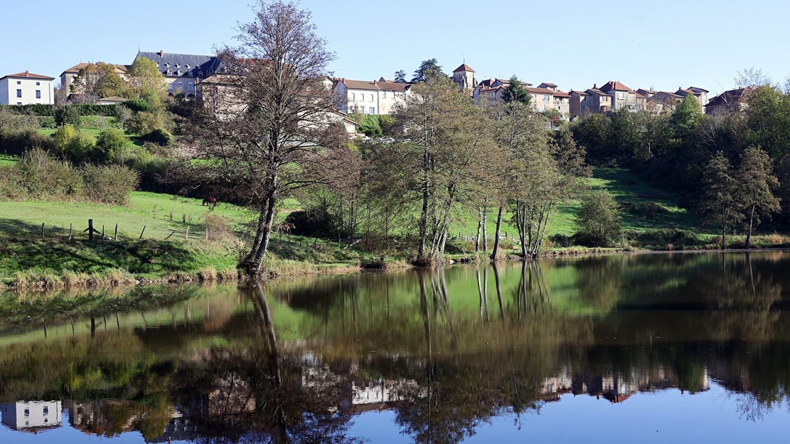 Itinéraire VTT : circuit 20 bleu, base Belmont-de-la-Loire