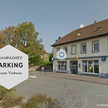 Parking de la poste - CHAMPAGNEY