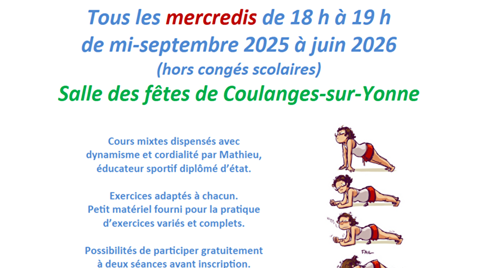 Passeport détente - Gymnastique d'entretien