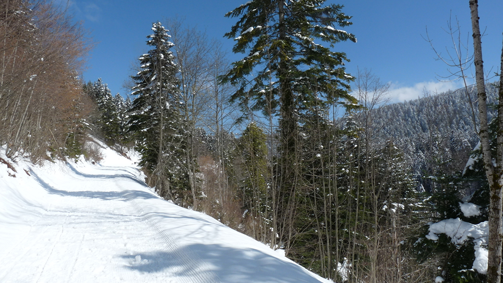 La chapelle de Mazières - Circuit raquettes