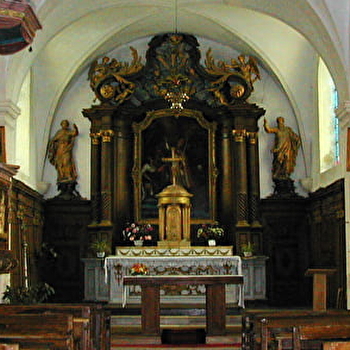 Retable de l'église saint Léger - MONT-SAINT-LEGER