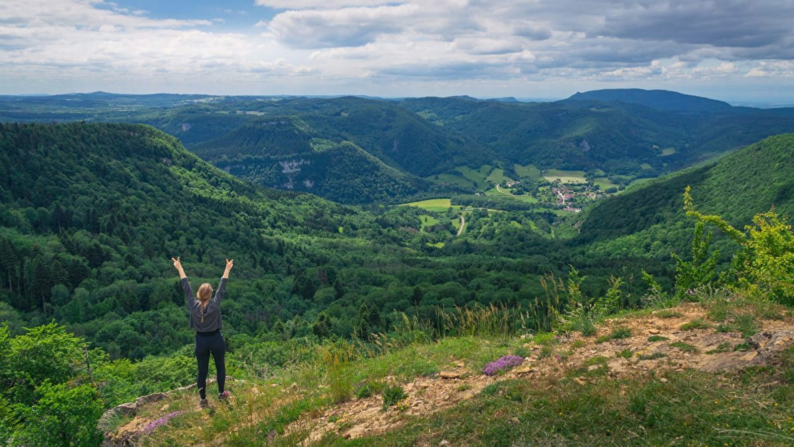 Aire de pique-nique du point de vue de Montmahoux