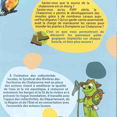 Sentier de Découverte 'La Chalaronne au fil de l'eau' - Boucle N°3 Saint-Etienne sur Chalaronne