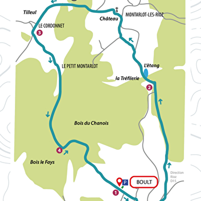 Découverte de trois Villages Comtois