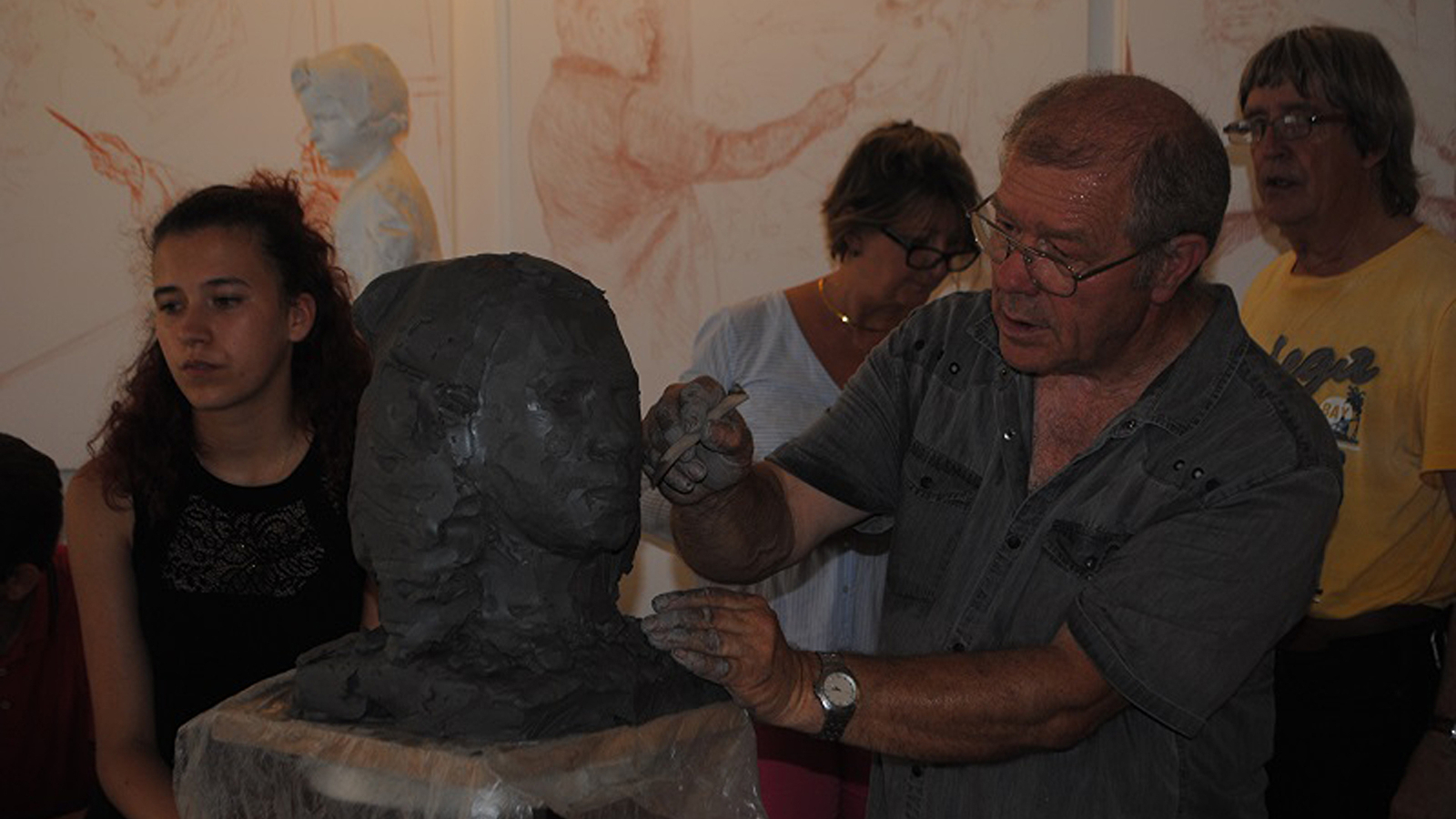 Cours à l'Atelier de Gustave