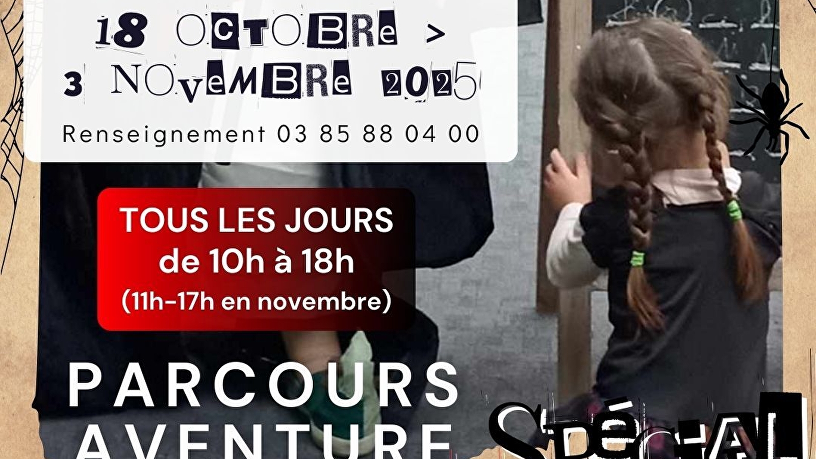 Parcours aventure 'Les mystères du Charolais'