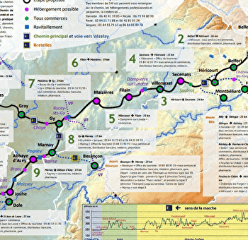 Chemin de Saint Jacques de Compostelle - HERICOURT