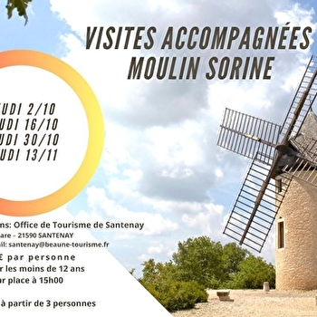 Visites accompagnées du Moulin Sorine - SANTENAY