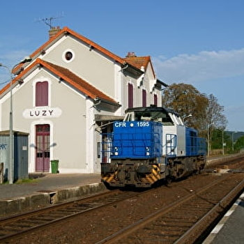 Taxi TER de Luzy à Saint-Honoré-les-Bains - Luzy