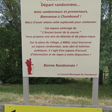 Aire de pique-nique de Chamboeuf 1