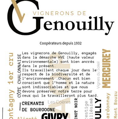 Cave des vignerons de Genouilly