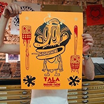 Atelier de typographie Affiche Moilkan - BAUME-LES-DAMES