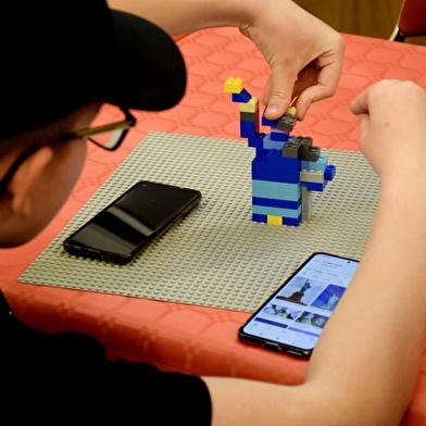 DÉFI GÉANT LEGO® avec UNIBRICK