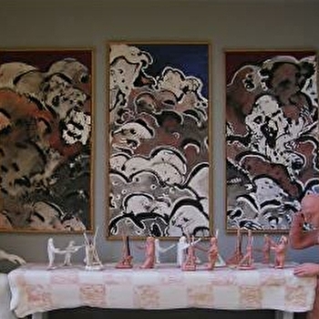 Atelier - Galerie Balata et Jullien - MAILLY-LE-CHATEAU