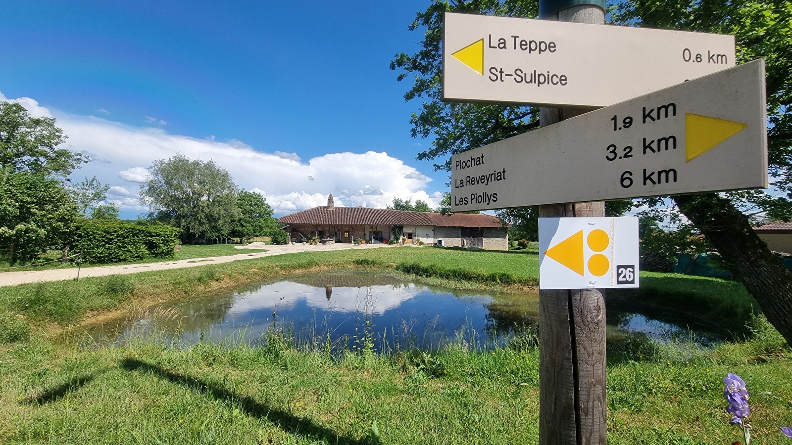 Circuit VTT-VTC n°26 (noir) - Tour de St Didier d'Aussiat