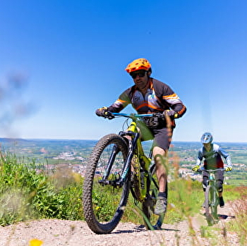 VTT XC bleu - La Galipette - AUTUN