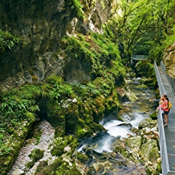 Le sentier des Gorges de l'Abîme - SAINT-CLAUDE
