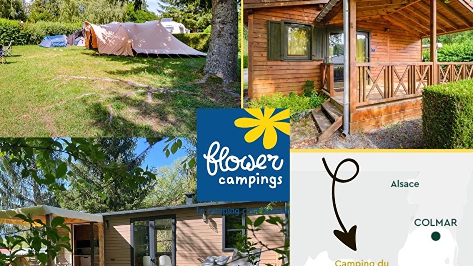 Flowercamping du lac de la seigneurie