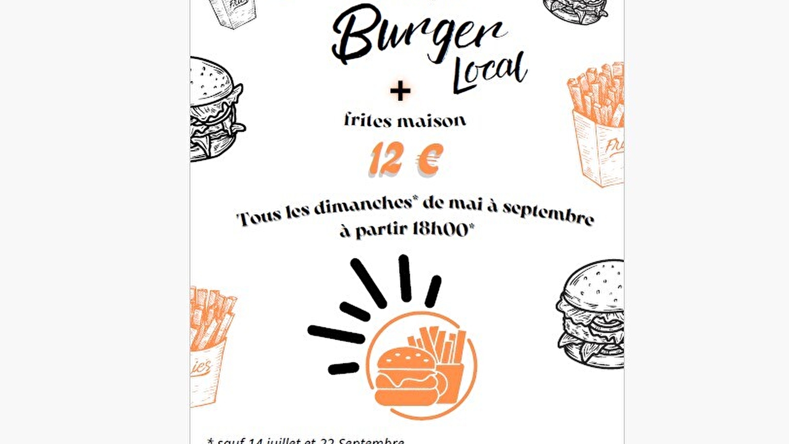 Les Burgers du Meix - Burger à emporter